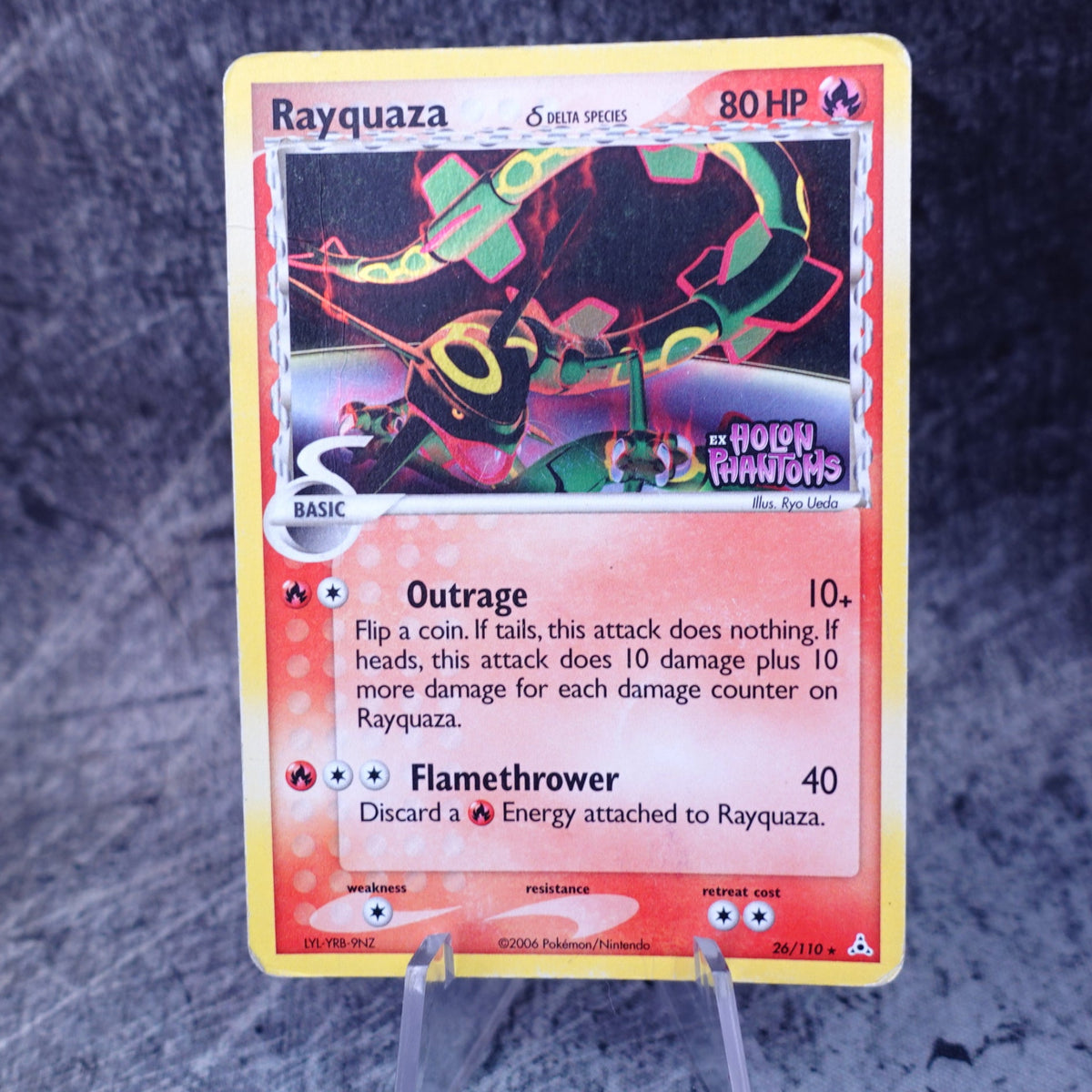 Rayquaza δ Delta Species (HP 26) STAMPED