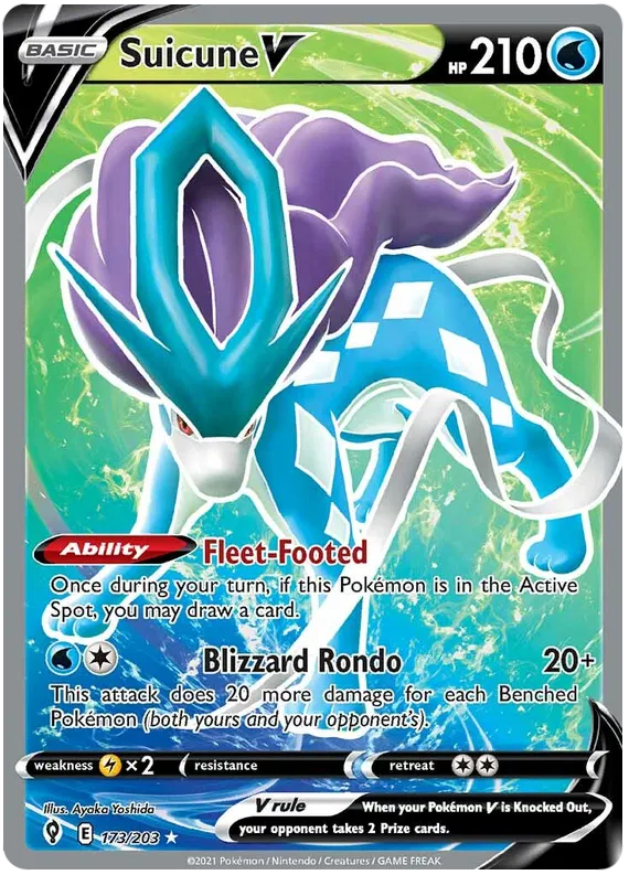 Suicune V (EVS 173)